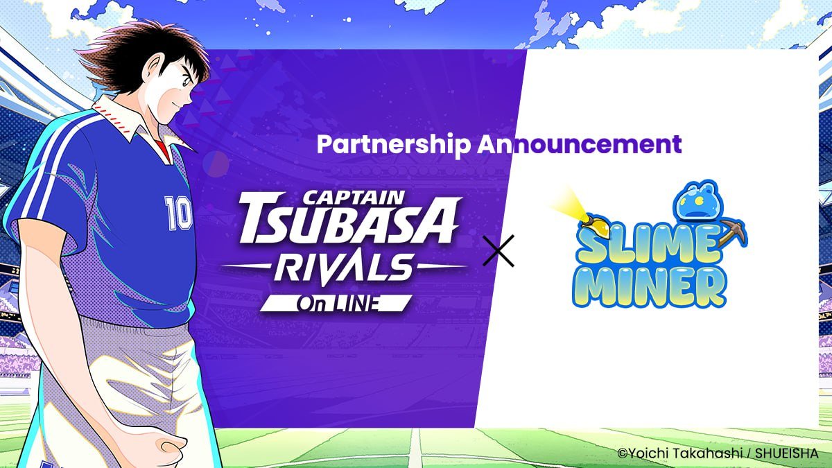 Captain Tsubasa -RIVALS- | Mini App (@tsubasarvontg) on Twitter photo ⚽️ Captain Tsubasa RIVALS 🤝 Slime Miner ⛏️💎
We’re thrilled to announce an exciting partnership with <a href="/Slime_Miner/">Slime Miner</a> - the Web3 mining IDLE RPG on $KAIA! 🚀
Let’s kick off this epic journey and build stronger Web3 gaming communities together! 🎮✨
⛏️ About Slime Miner:
Dig deep, ⚽️ Captain Tsubasa RIVALS 🤝 Slime Miner ⛏️💎
We’re thrilled to announce an exciting partnership with <a href="/Slime_Miner/">Slime Miner</a> - the Web3 mining IDLE RPG on $KAIA! 🚀
Let’s kick off this epic journey and build stronger Web3 gaming communities together! 🎮✨
⛏️ About Slime Miner:
Dig deep,