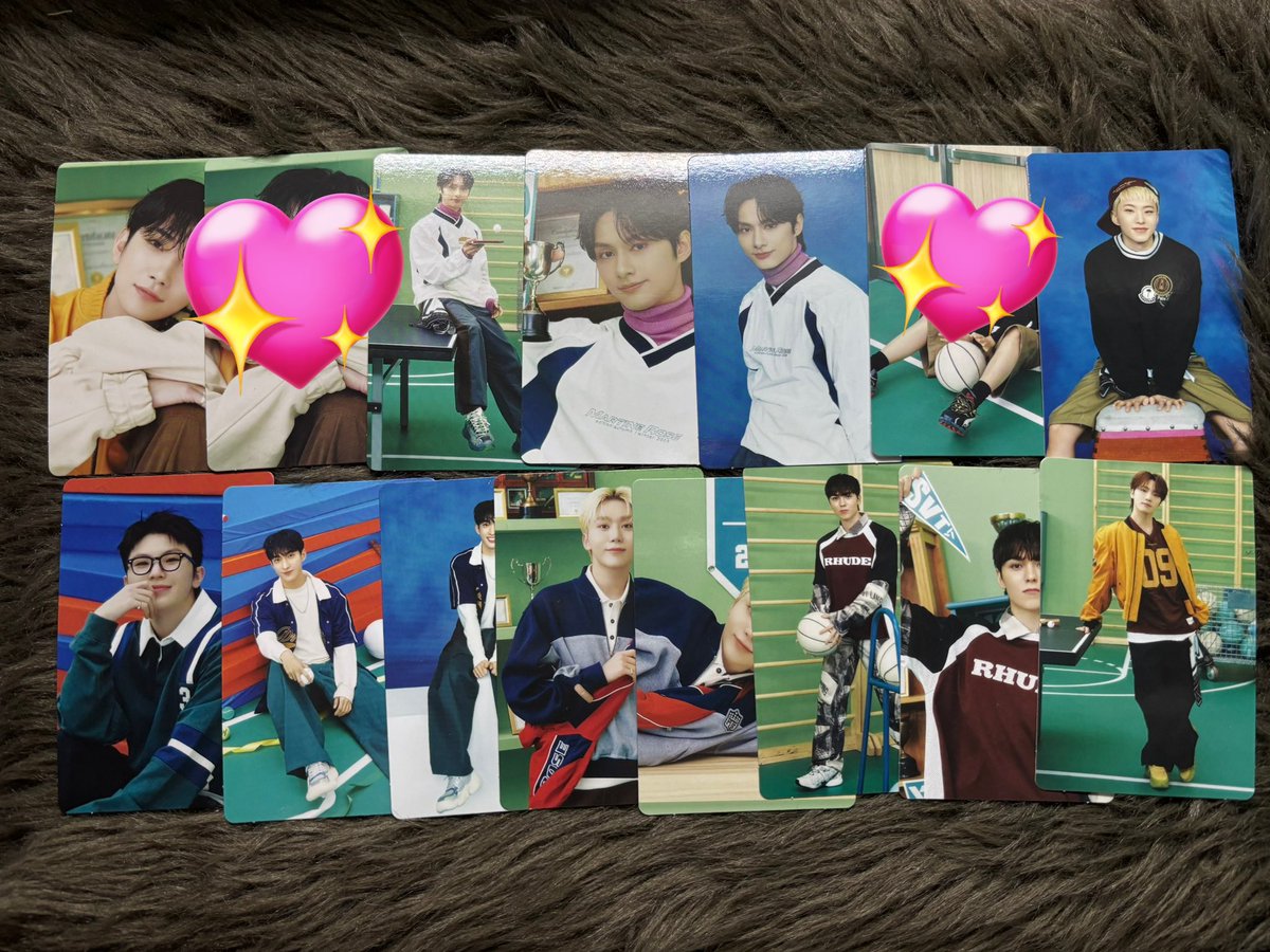 wonhan_gastos's tweet photo. Wtt/lft caratland 2025 trading card tc

Have: 1st pic (joshua jun hoshi woozi dk seungkwan vernon dino)
Want: wonwoo (2nd pic unmarked)

- onhand
- x sensi
- preferably 2 or more Tc per trade para di sayang sf
- bulacan | ggx

Reply/dm https://t.co/aNMIqyx3Fs
