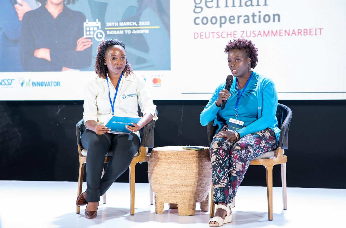 mkazipreneur's tweet photo. BUILDING ON SUCCESS🥳
The #Dealroom and #MatchMakingevent highlights Barbara Gonget of @eqchoc, sharing her experience from the 2023 Deal Room and how investment steered her business growth through technical assistance from Inua Capital
#NSSFHiInnovator @GIZAfricanUnion @nssfug https://t.co/U7sHVrYT6P