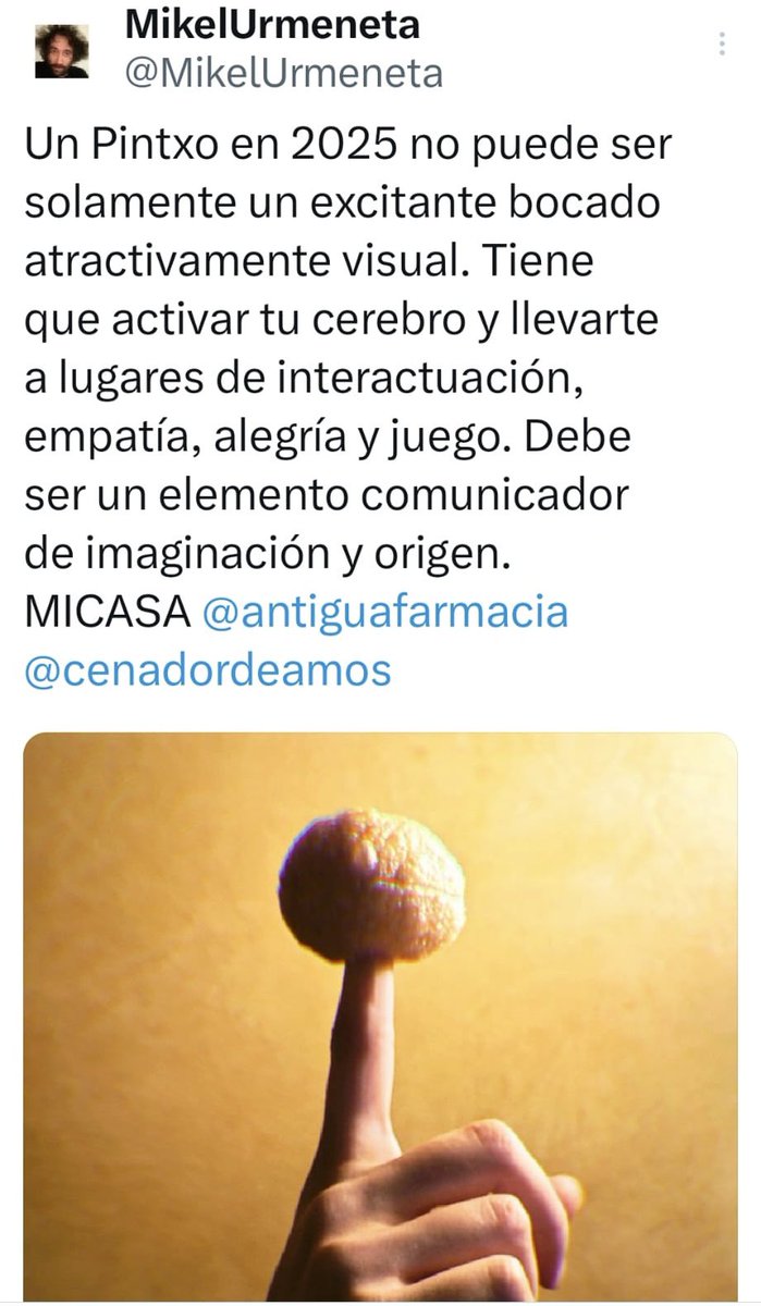 -<a href="/antiguafarmacia/">La Antigua Farmacia</a> <a href="/cenadordeamos/">Cenador de Amós</a> <a href="/MikelUrmeneta/">MikelUrmeneta</a> 🪐🪐🪐 <a href="/hostnavarra/">AEHN Hostelería Navarra</a> #semanadelpincho #25semanadelpintxo