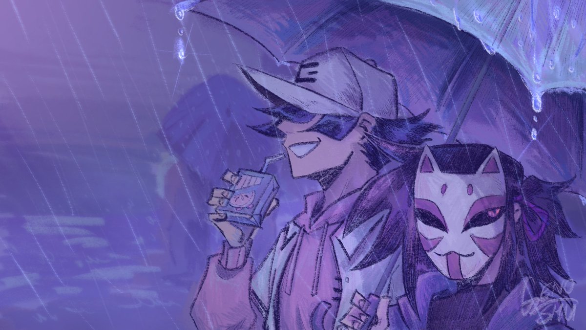 genoshuart's tweet image. [OC] rainy days
