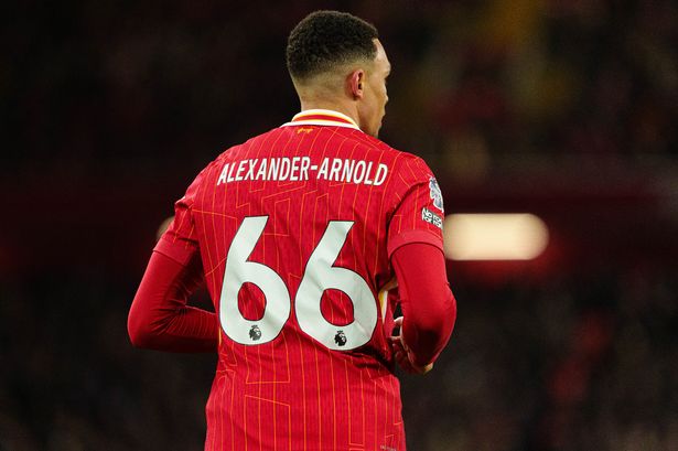 DeadlineDayLive's tweet photo. 🚨 Trent Alexander-Arnold will be forced to change his favourite shirt number if he moves to Real Madrid this summer as La Liga does not allow shirt numbers higher than No 25.

(Source: Daily Mirror) https://t.co/1ojG5Yig8M