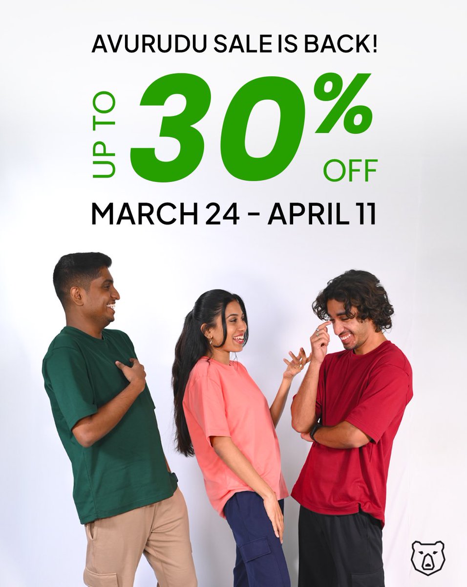 🚨 Avurudu Sale is ON! 🚨

Enjoy up to 30% off! ALL products on Sale! Whether you’re shopping for yourself or finding the perfect Avurudu gift, now’s the best time to grab your favorites. 🎉

✅ FREE shipping on orders over Rs. 7500
🔄 Hassle-free exchanges &amp; returns within 30