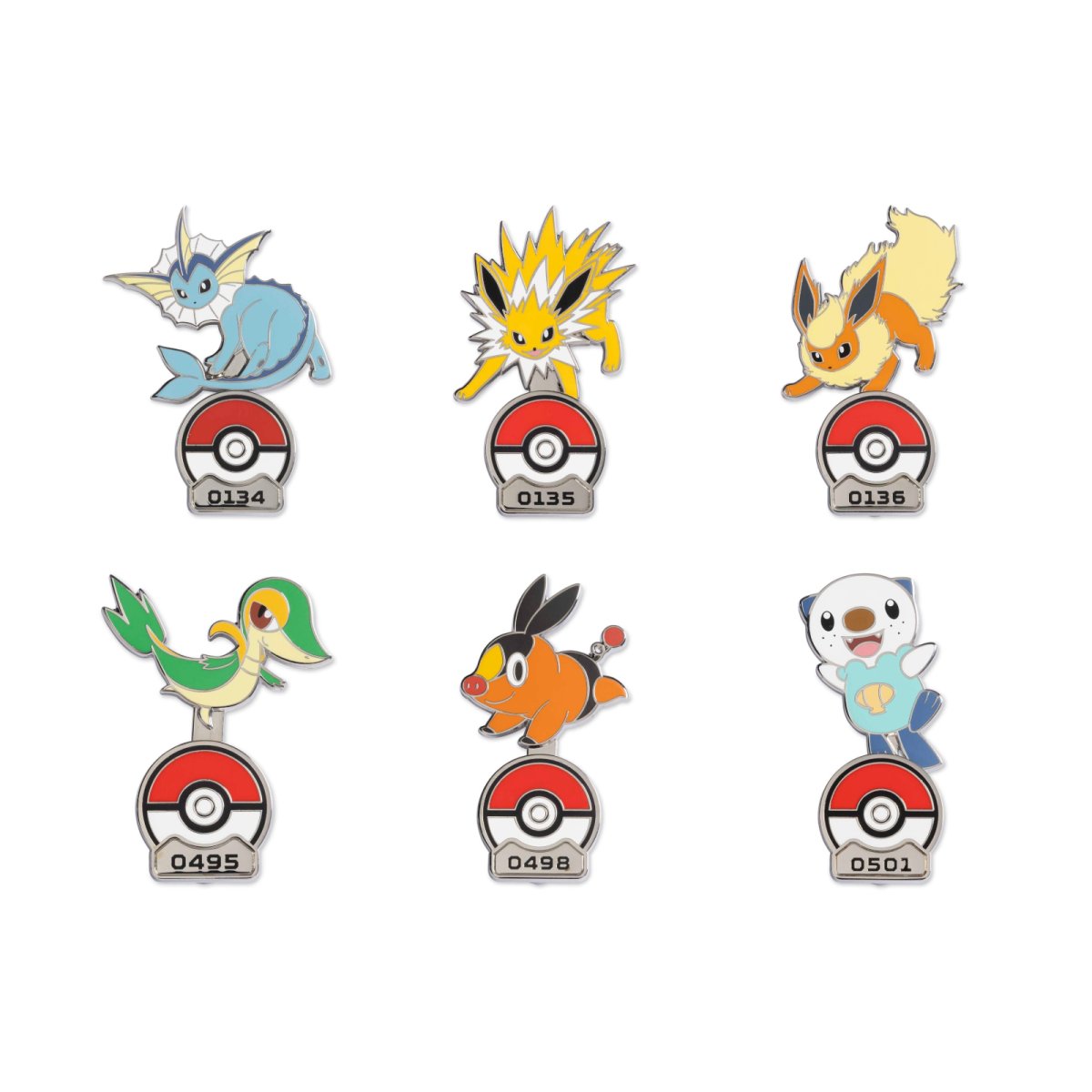 pokemonpin's tweet image. #News

Pokemon Center's big release is here -- This time they released 47 products! Here are the 6 gallery standing pin featuring Snivy, Tepig, Oshawott, Vaporeon, Jolteon and Flareon!

#pokemon #pokemonpin