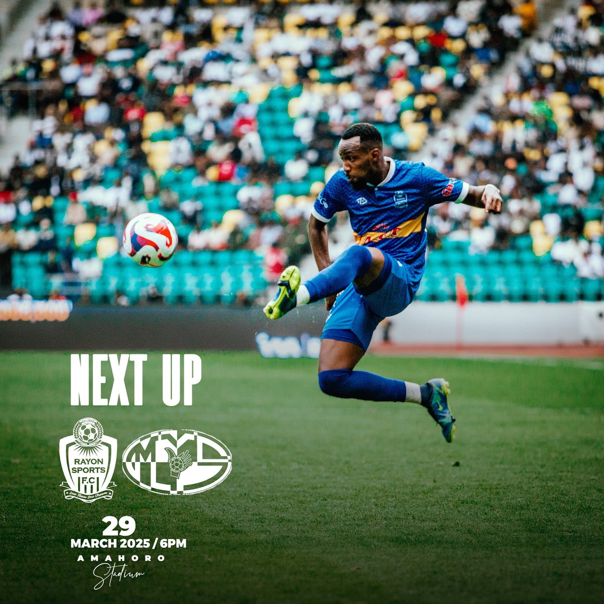 rayon_sports's tweet photo. #RPL #RAYMVS
TITLE RACE COUNT DOWN (-9️⃣ Games)
💙🤍UBURURU MU MAHORO💙🤍
Kuri uyu wa Gatandatu tariki 29 Werurwe 2025, Saa 18h00 Rayon Sports izakira Mukura VS kuri AMAHORO STADIUM…
URI RAYON!?🤔
NANJYE NDI RAYON💙🤍 https://t.co/T4QLLlkHtp