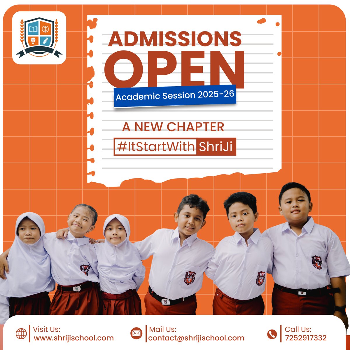 Shri_ji_Digital's tweet photo. Make your school’s branding stand out with professional graphic design &amp; social media management. From admission campaigns to result promotions, we help you engage students &amp; parents effectively! https://t.co/1snbcrByTr