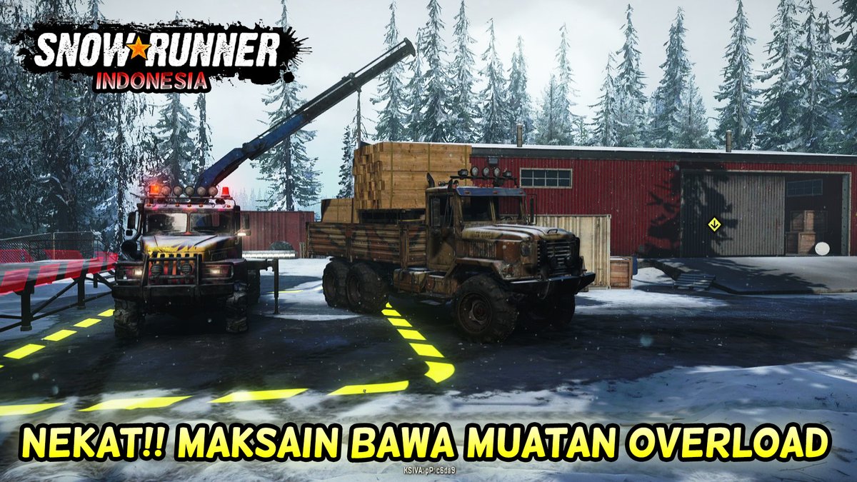 Lambertus_A's tweet photo. Hey yoo semuanya,
SkyBert ada video baru nih tonton yaaaa hehe
Nekat!! Maksain Bawa Muatan Overload, Nganter Material Ke Factory - SnowRunner Indonesia
di https://t.co/AcNF28AFyq
#YouTube #SkyBert #SnowRunner #MudRunner #RoadCraft #OffRoad #TruckSimulator #VideoGames https://t.co/mYX3Zs24sB