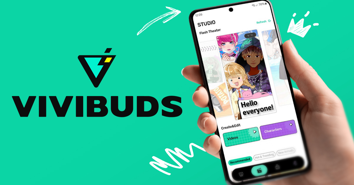The days of passively watching videos are over!
Interact with others' content by changing the characters or adding your own.
Take control and change the story!
What you create sparks a chain reaction!
Pre-Register Now: vivibuds.go.link/8vljJ
