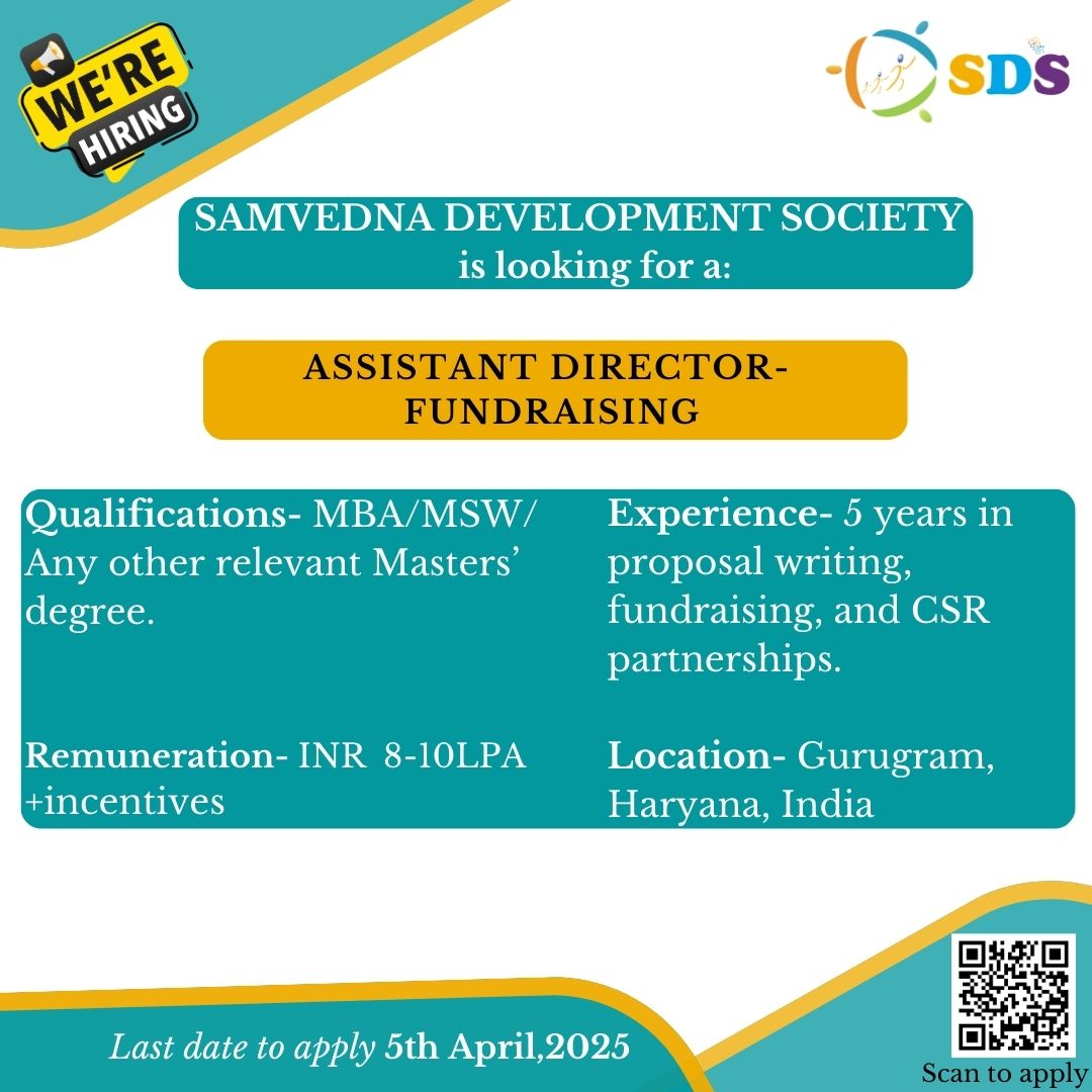 Samvedna Development Society tweet media