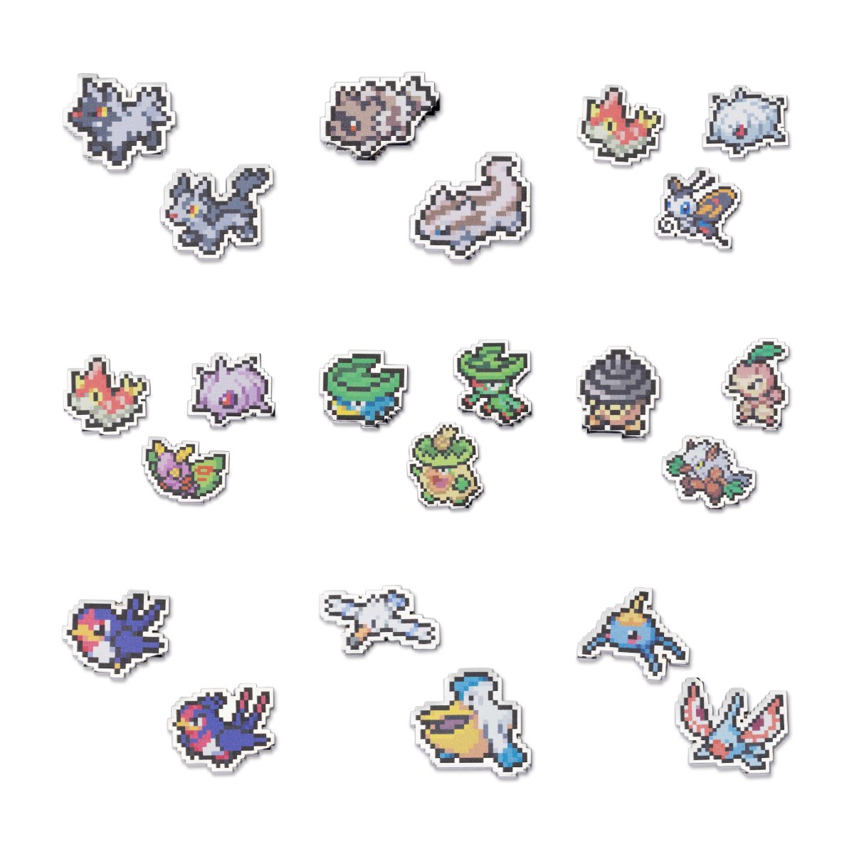 pokemonpin's tweet image. #News

Pokemon Center's big release is here -- This time they released 47 products! Here are the 14 original pixel pin sets from the Hoenn region.

Note: This release also skipped few Pokemons pixel pins :(

#pokemon #pokemonpin
