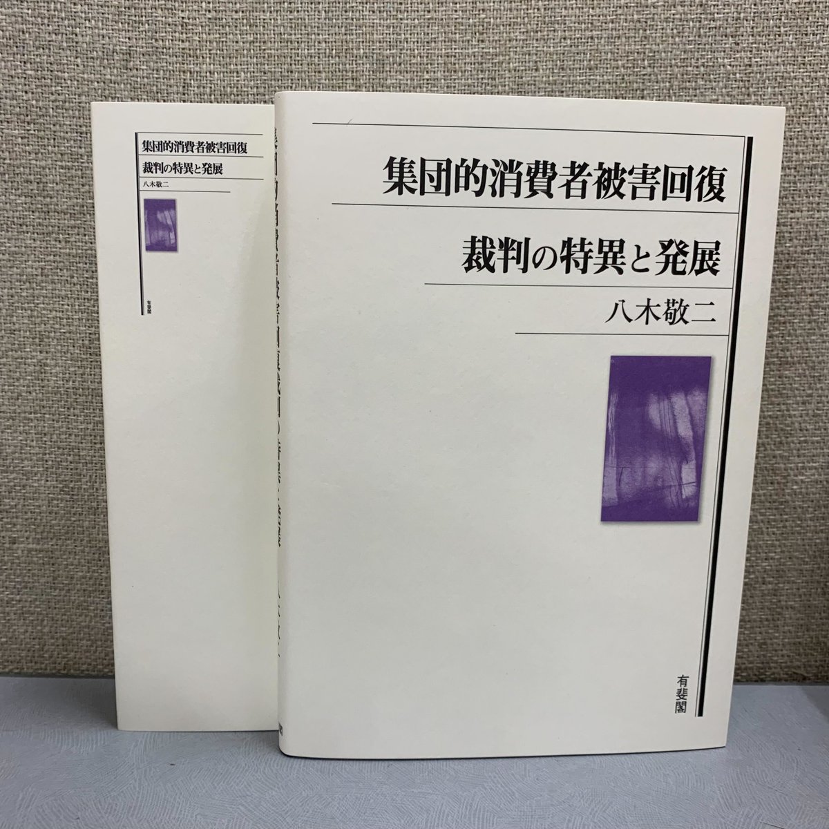 明日発売！】『集団的消費者被害回復裁判の特異と発展』八木敬二／著