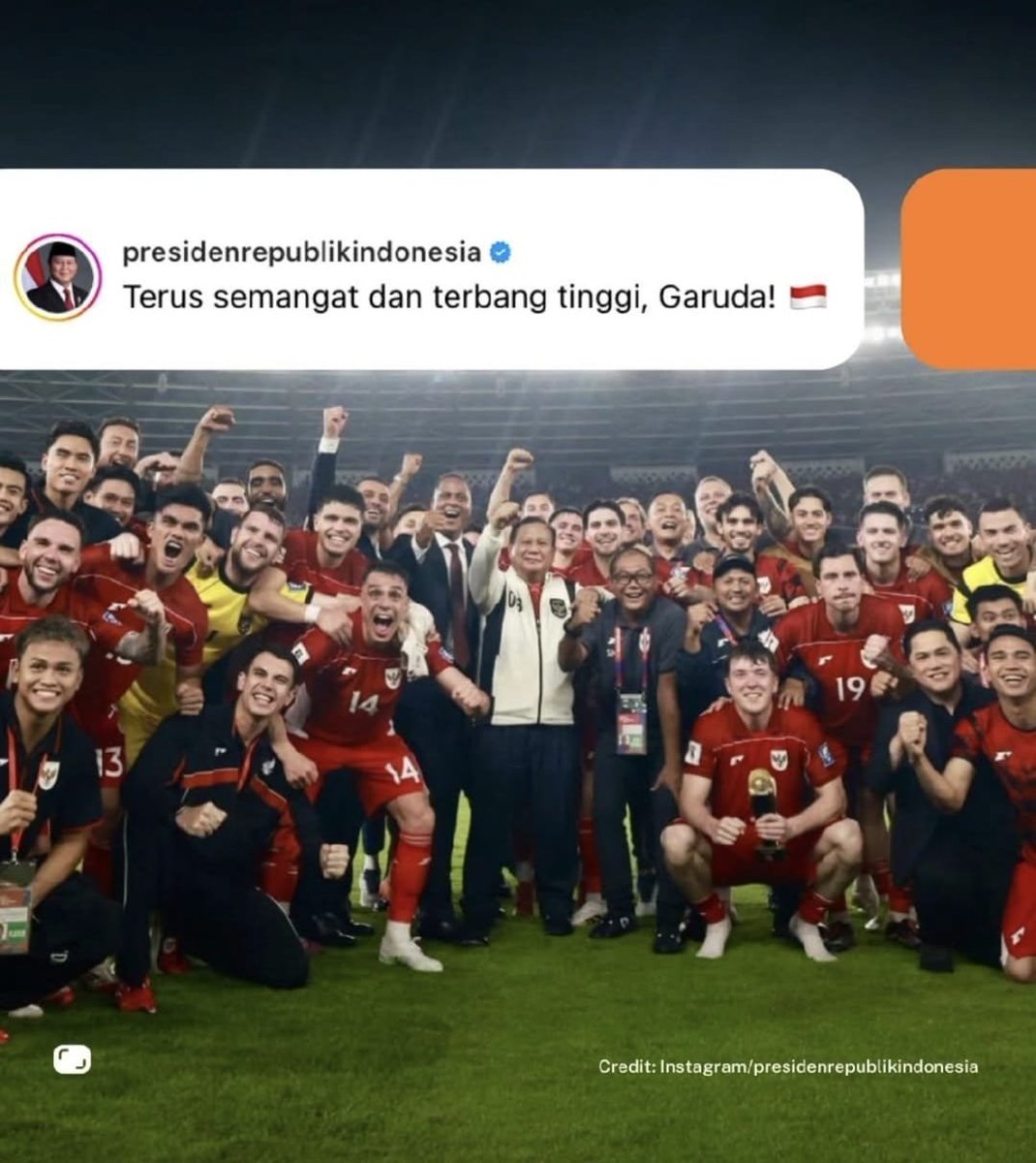 Timnas Indonesia menunjukkan mental juara dengan permainan yang solid dan penuh determinasi, kemenangan ini adalah milik seluruh rakyat Indonesia!!
#TimnasIndonesia
#TimnasDay