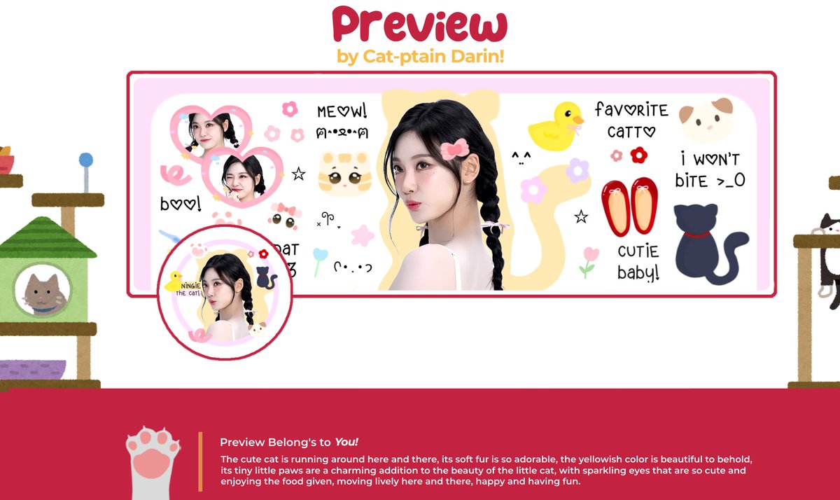 help repost? thank youu!

haii darin ada layout ready ningning kucing ini.. :3 avail qris and free retext nick ava yaah! bisa ditake sekaraang. 🩷

#zonauang