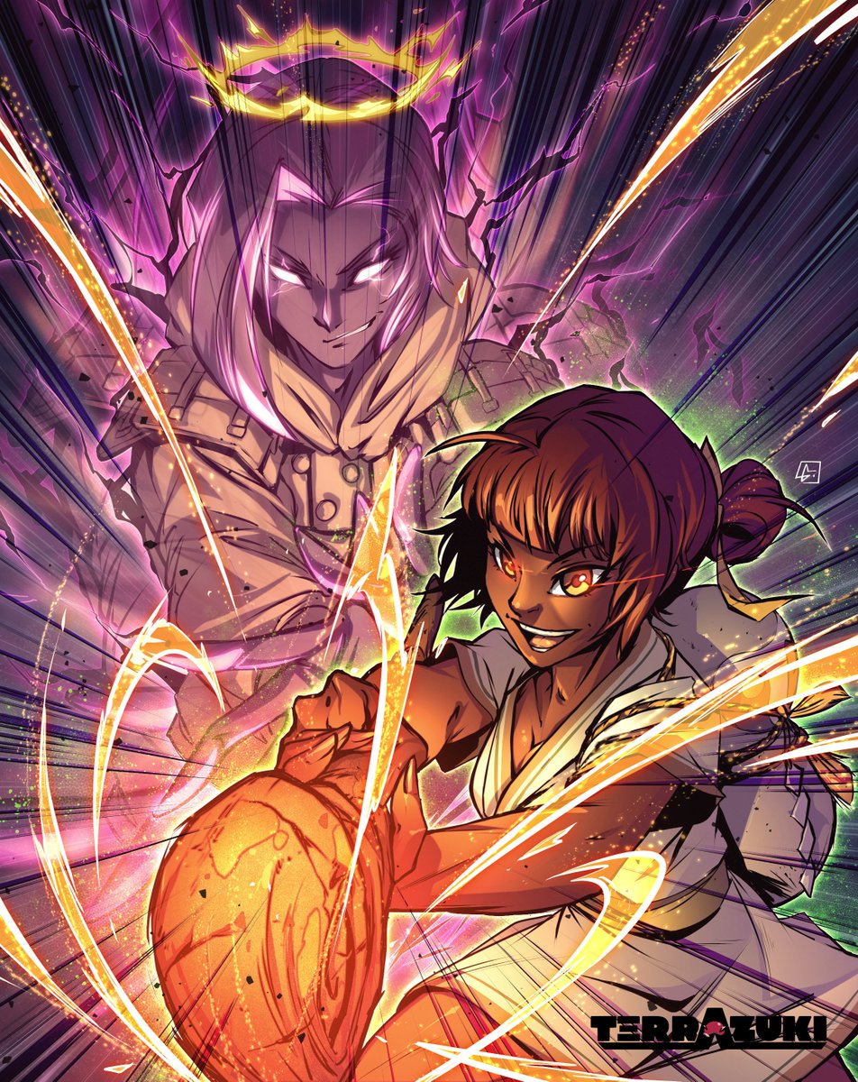 redskellycapt's tweet photo. Countdown till #DomainWars with art. #TERRAZUKI ✊
🎨: @inkartluis https://t.co/99UFmcPQxF