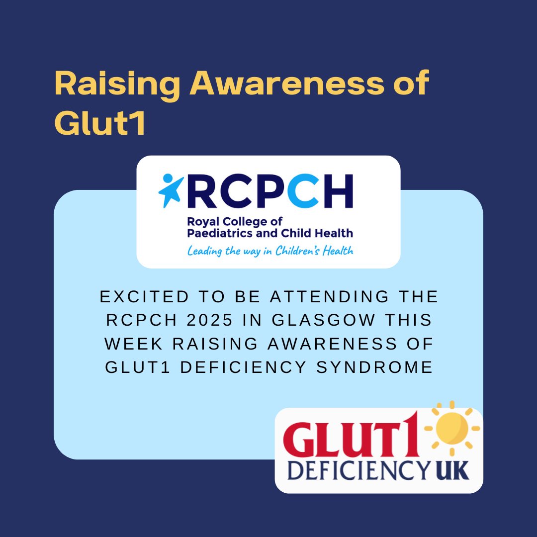 Looking forward to the <a href="/RCPCHtweets/">RCPCH</a> today <a href="/RCPCH_and_Us/">RCPCH_and_Us</a> pop along to stand A24 and say hello! #togetherforglut1