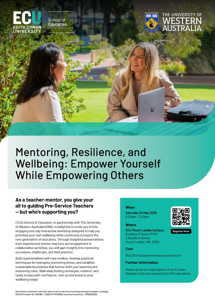 Mentoring, Resilience, and Wellbeing: Empower Yourself While Empowering Others
