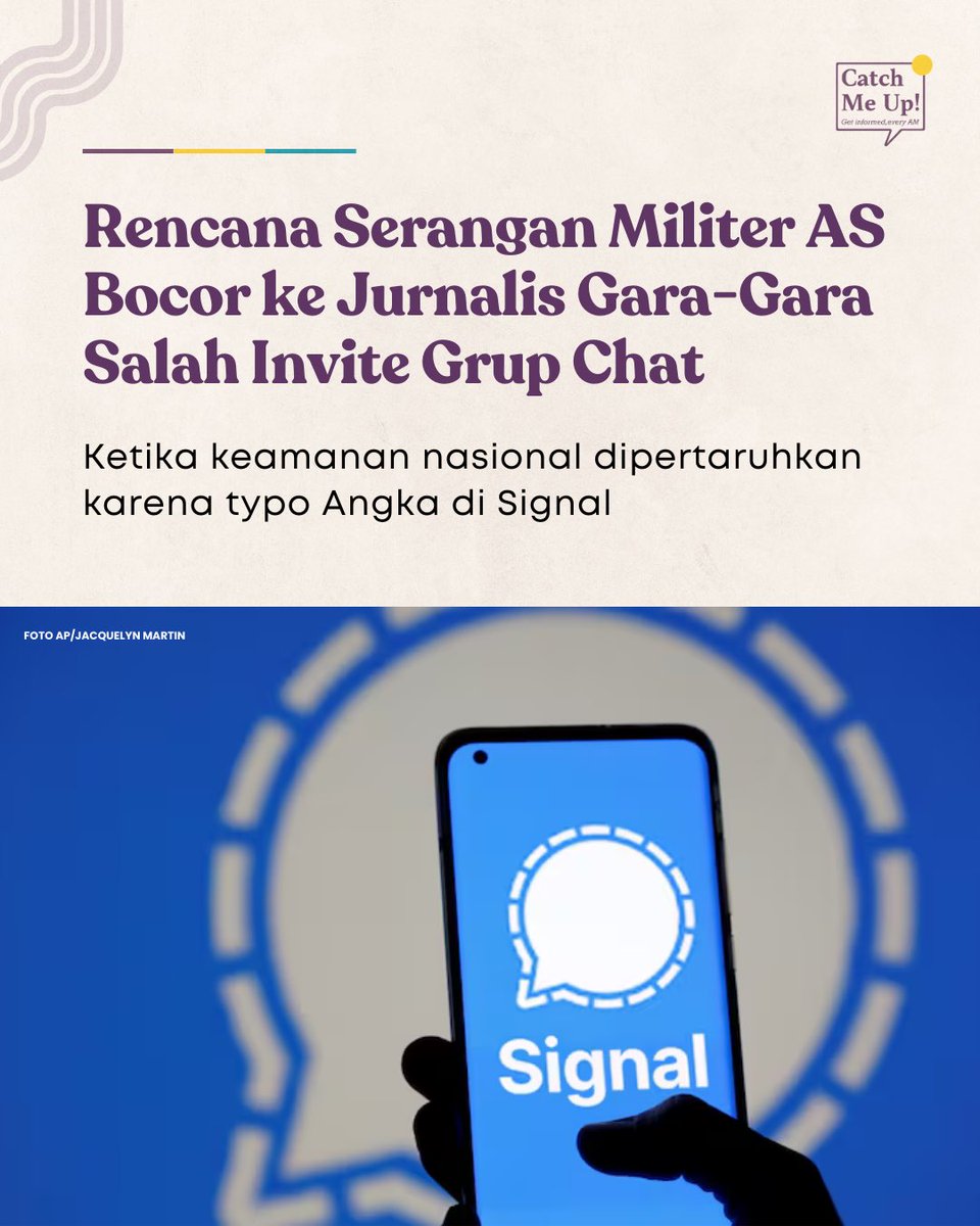catchmeupco's tweet photo. Rencana perang bocor gara-gara:
Dihack musuh ❌
Salah masukin anggota ke WAG ✅ https://t.co/P4O8ZxtAai