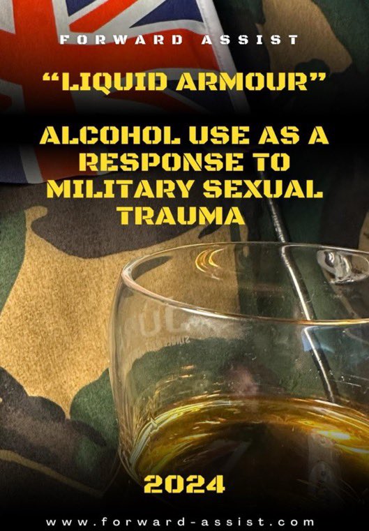 ForwardAssist1's tweet image. Drinking To Forget: Male MST Survivors A Hidden Population
