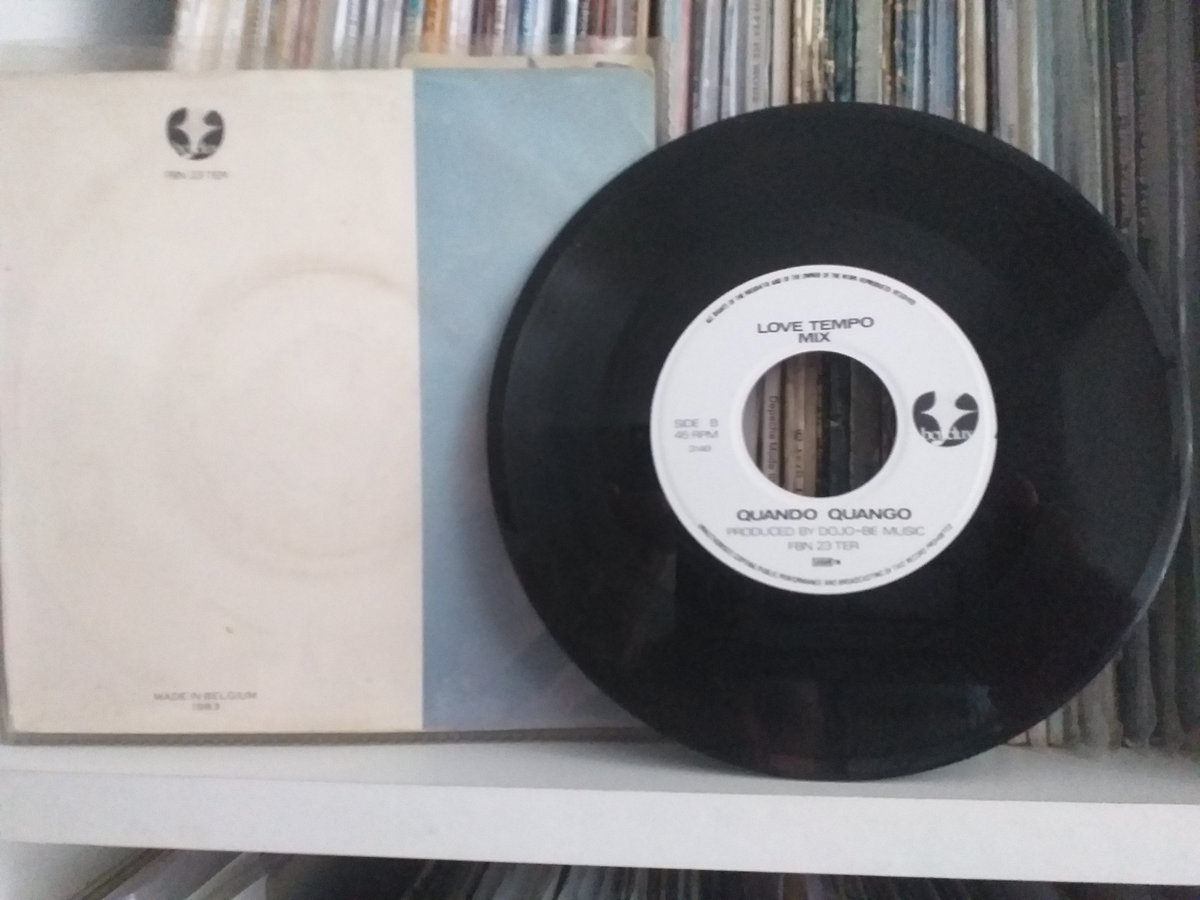 FactoryRecCol's tweet photo. FBN 23 Quando Quango "love tempo" 7"single factory benelux  1983 adore the obscure people #factoryrecords #TonyWilson #manchestermusic #fbn23 #quandoquango https://t.co/8wN2dMissN