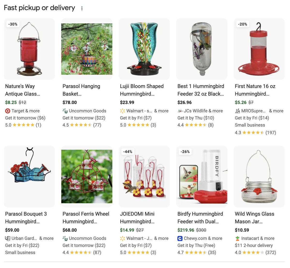 boydnorwood's tweet photo. Since May of 2024, Google started decreasing the appearances of the "Fast pickup or delivery" product pack by 60-70% each weekend.

The blue line in the image below tells us the number of #SERPs that contain this specific product pack each day out of ~90,000 e-commerce keywords https://t.co/CK5E9124AN