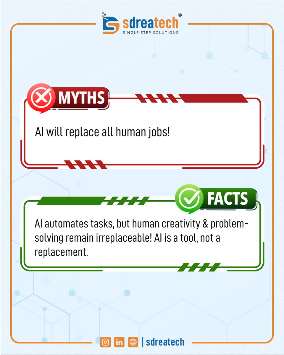 sdreatech's tweet photo. AI improves performance, but humans improve creativity. ✨

Do you think AI will make it easier for humans to be creative? Comment below with your thoughts. 👇

Follow for more interesting updates. 📲
.
.
#mythology #factoftheday #ios19 #helevier #AI #technology #Tech #Tech4All https://t.co/6YUO6AUNof