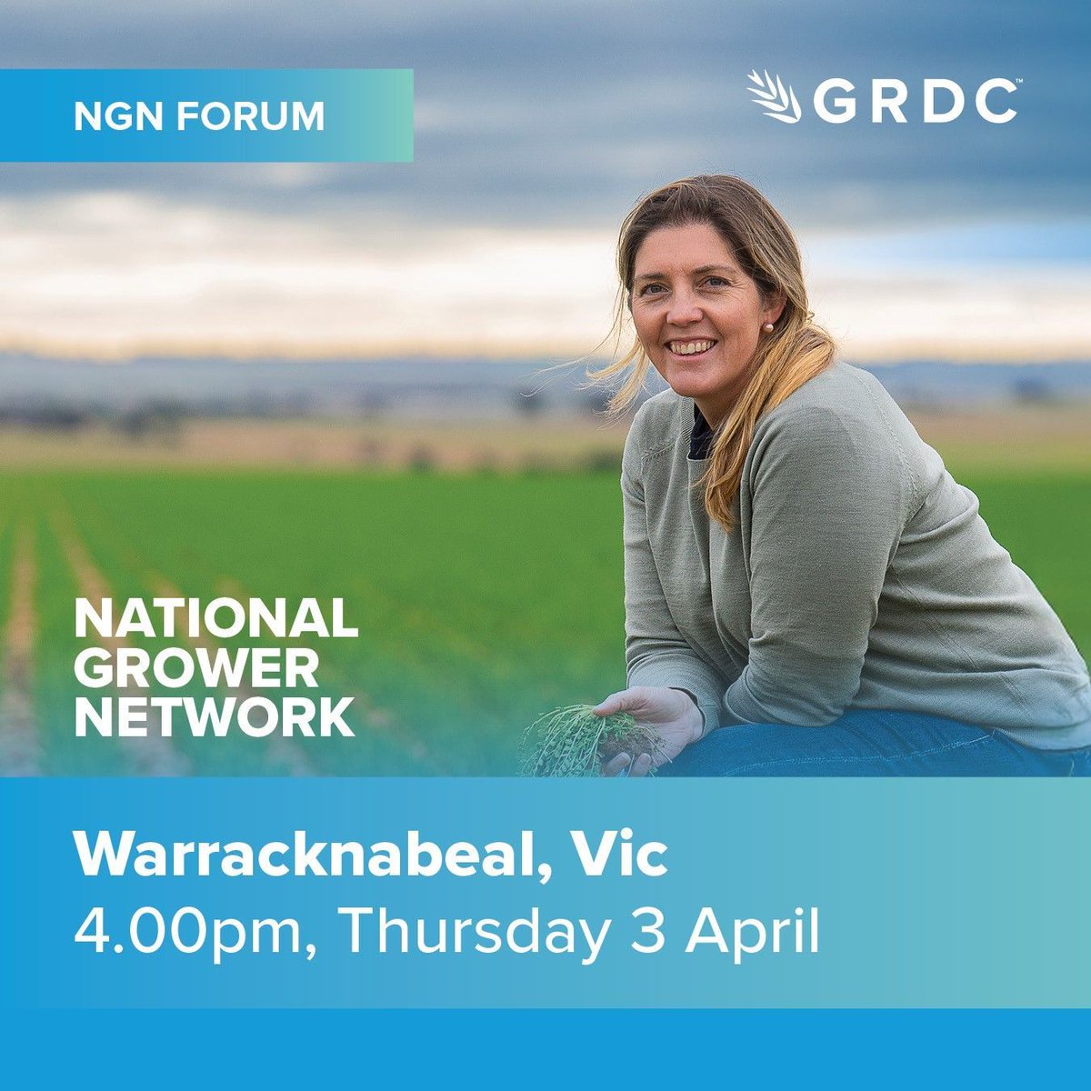 Birchip Cropping Group (BCG) (@bcg_birchip) on Twitter photo Contribute your ideas, issues, constraints and opportunities for RD&E investments at upcoming free <a href="/GRDCSouth/">GRDC South</a> National Grower Network forums in Warracknabeal and Horsham.
Learn more and RSVP on the GRDC website: buff.ly/IDxR8v3 Contribute your ideas, issues, constraints and opportunities for RD&E investments at upcoming free <a href="/GRDCSouth/">GRDC South</a> National Grower Network forums in Warracknabeal and Horsham.
Learn more and RSVP on the GRDC website: buff.ly/IDxR8v3