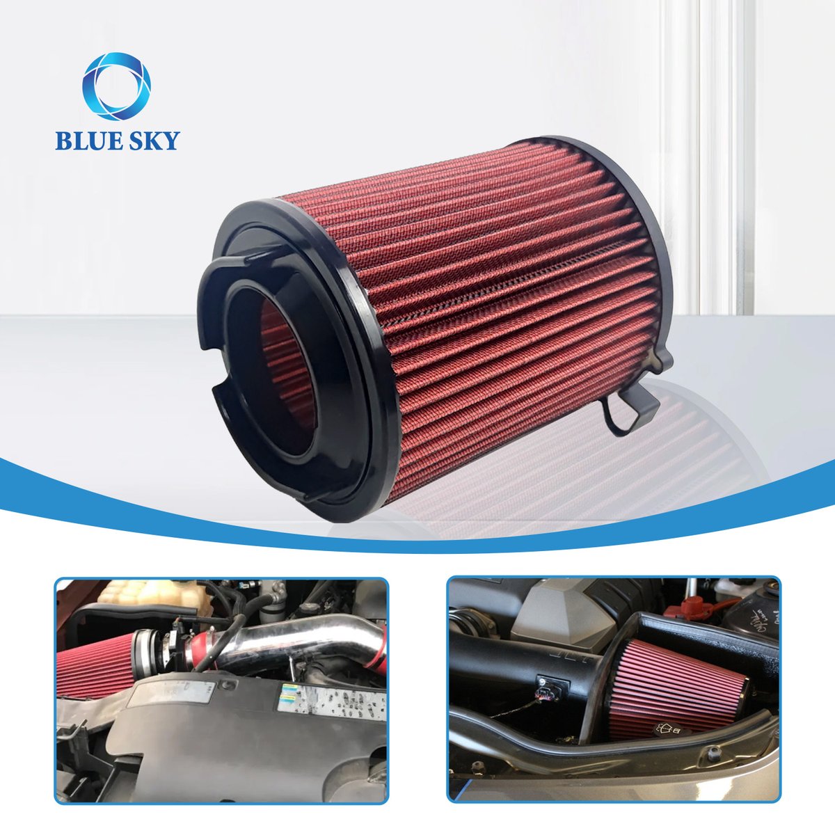 blueskyfilter's tweet image. High Flow Air Filter E-2014 For VW Golf 3 . Wholesale filters for most car brands, also accept filter customization for motorcycle, kart, truck, ship etc.. Visit our home page to view more.👋 #FilterSupplier #CarFilter #AutoFilter #AutoParts #BlueSkyFilter