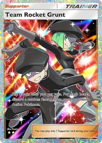 knify's tweet photo. What cards are you looking forward to playing in the new set? Team Rocket Grunt and Red from Shining Revelry (A2b) expansion in Pokémon TCG Pocket are crazy! https://t.co/6oxkg8mgSP