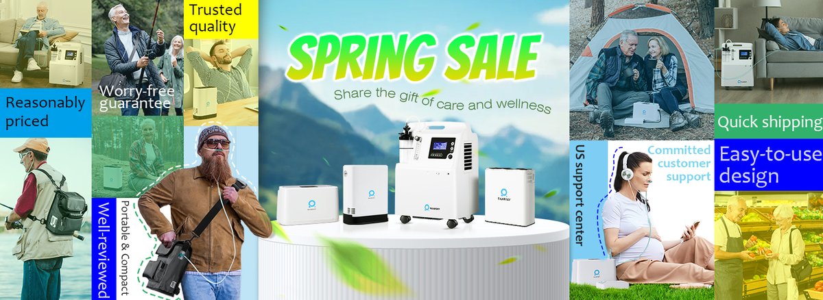 RAAROXYGEN's tweet image. our spring sale is already running! #raaroxy #oxygenmachine #oxygenconcentrator
