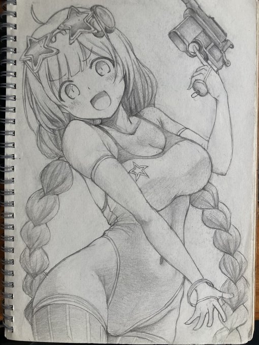 昔描いたアナログ画です 