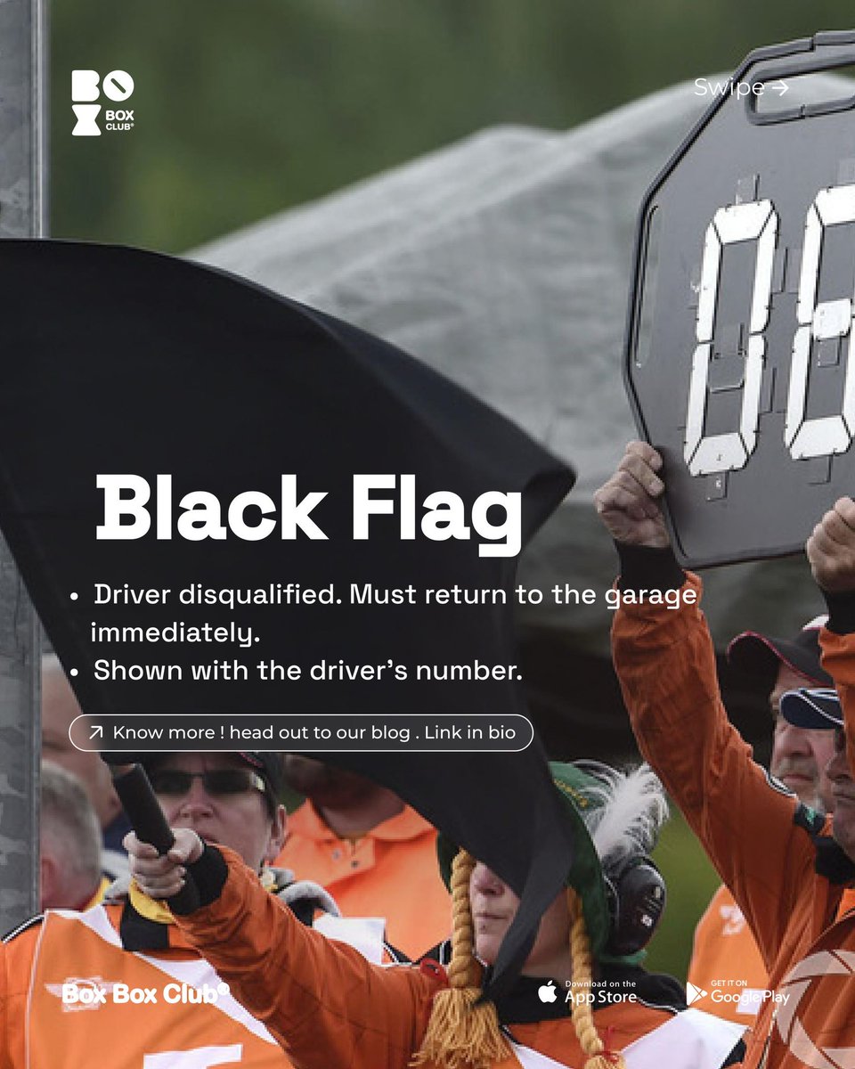 BoxBox_Club's tweet photo. Too much? and we haven’t even mentioned the blue, yellow, green, black and orange, or code 60 flags yet.

Don’t sweat it — we’ve broken it all down for you. check out the article, link in comments!! 🏁

#f1 #Formula1 #formulaone #FormulaOneFans #boxboxclub #f1widgets #flags #f1flags