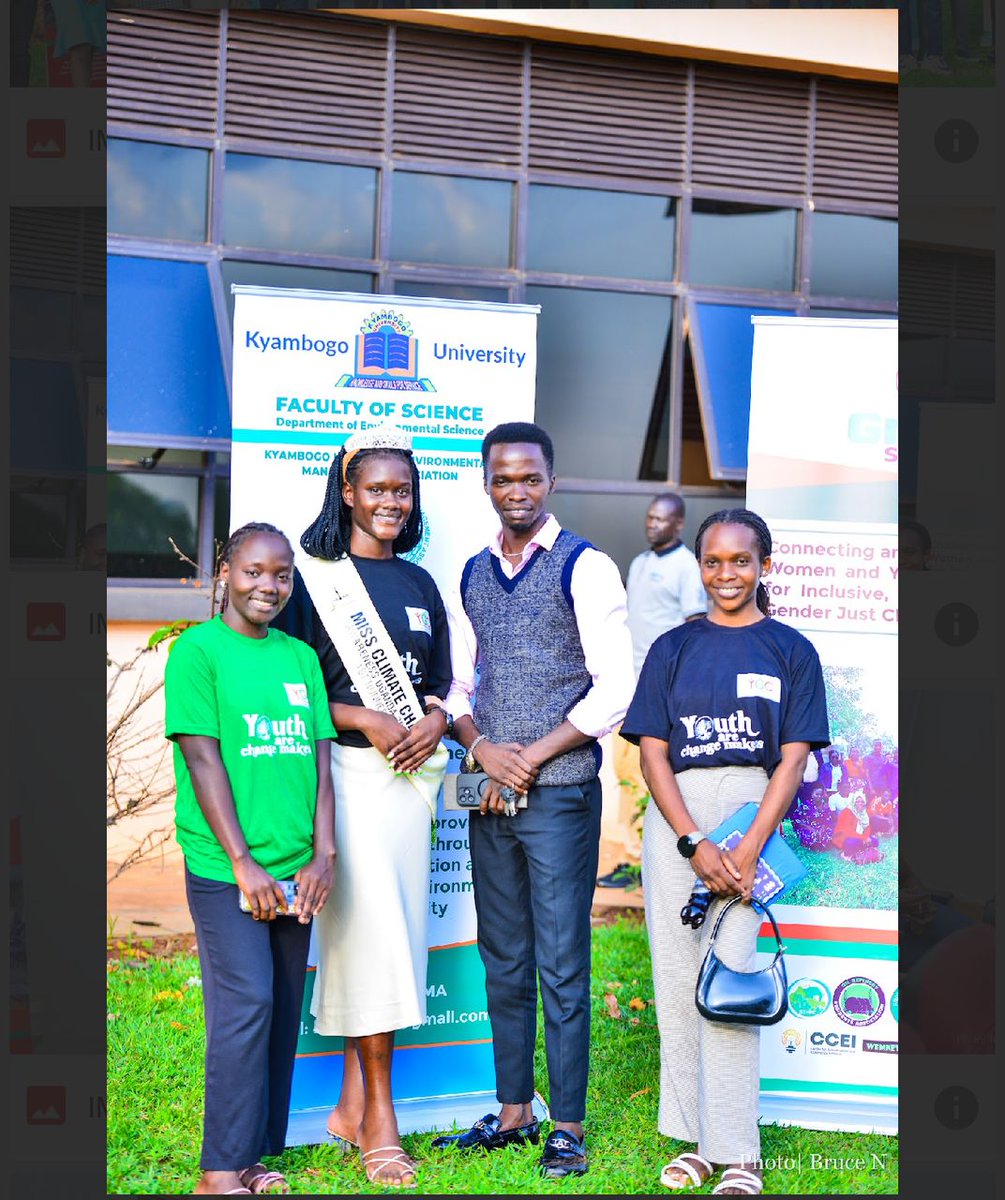 ATEIUg's tweet photo. @missclimate_ug 1st Runner Up Qn. Kusiima Jerusha engaged with @kyambogou students on the role of just energy transitions, emphasizing the need for sustainable solutions & collective action in the fight against climate change.
#ClimateChange #MissClimateChangeUg #PetATree https://t.co/xxv8ECg99U