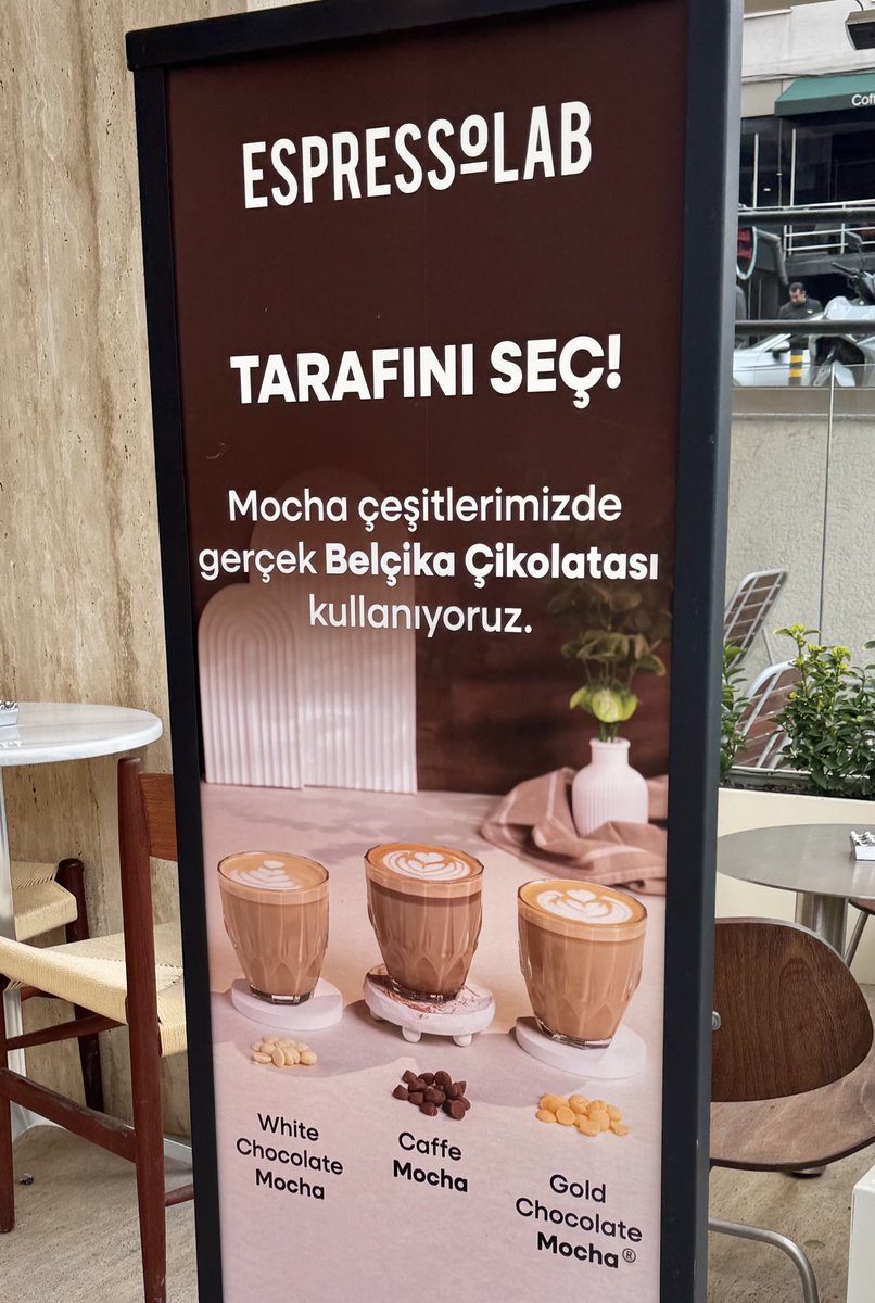 Espressolab’e daha fazla katılamazdım:
Tarafını seç!

Bu tweeti kahvaltımı Beltur’da yaparken paylaşıyorum 😌

#boykot