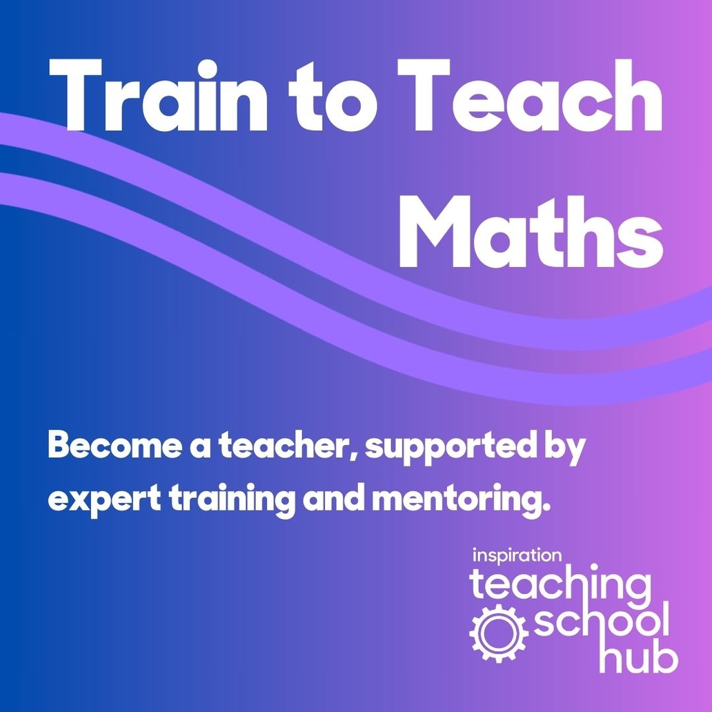 Are you hoping to train as a teacher? Why not train to specialise in teaching Maths? Bursaries are available up to £29,000 to support you on your journey to becoming a teacher.

Find out more: orlo.uk/PDo1W

#ThisIsTeaching #TrainToTeach