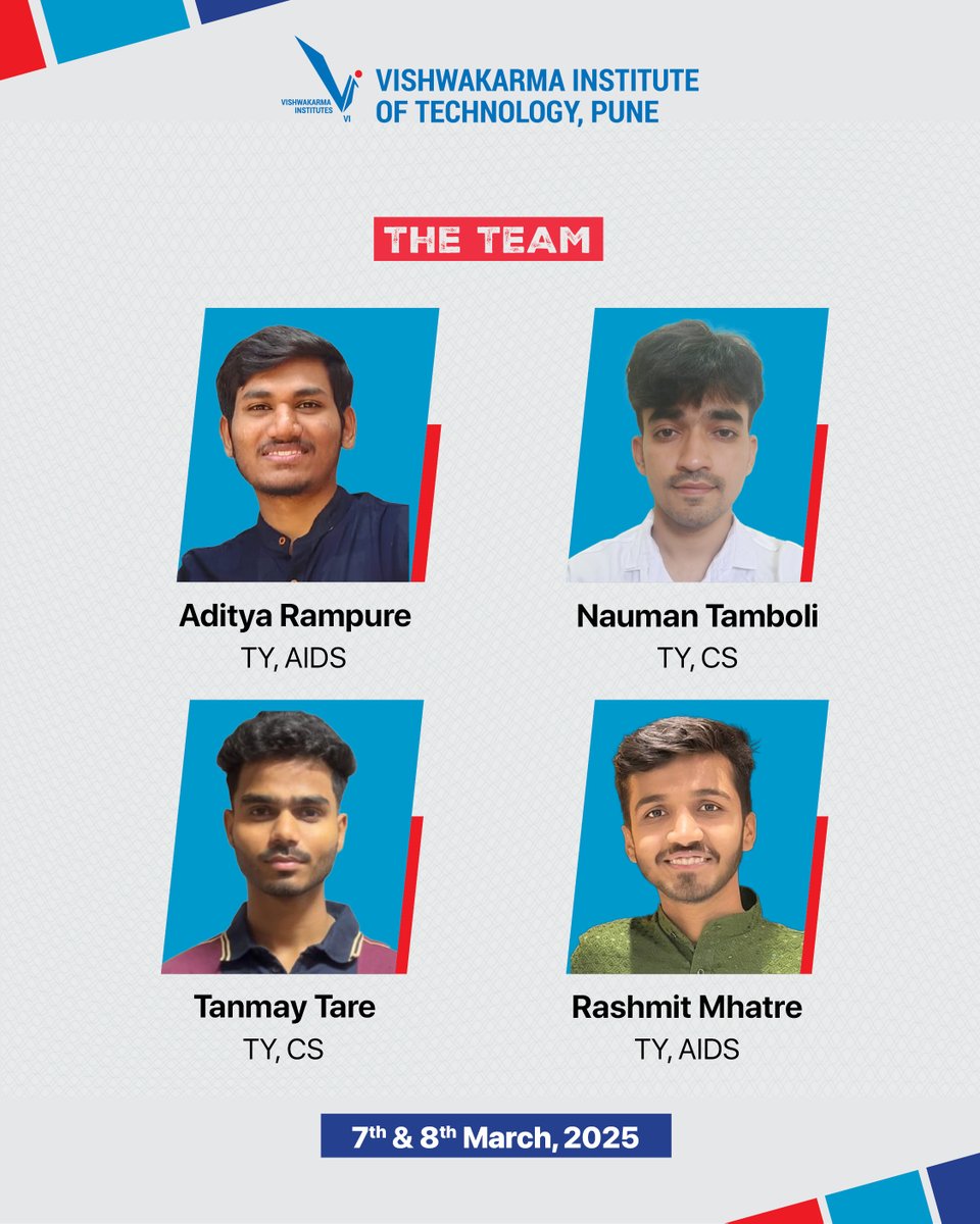 TeamCipher wins Hackmatrix 3.0! Our AI-powered app MotherCare secured the top spot! ₹8K cash + goodies! Cheers to the team!
<a href="/pccoe_pune/">PCCOE Pune</a> 
#HackathonWinners #AI #Innovation #VITPune