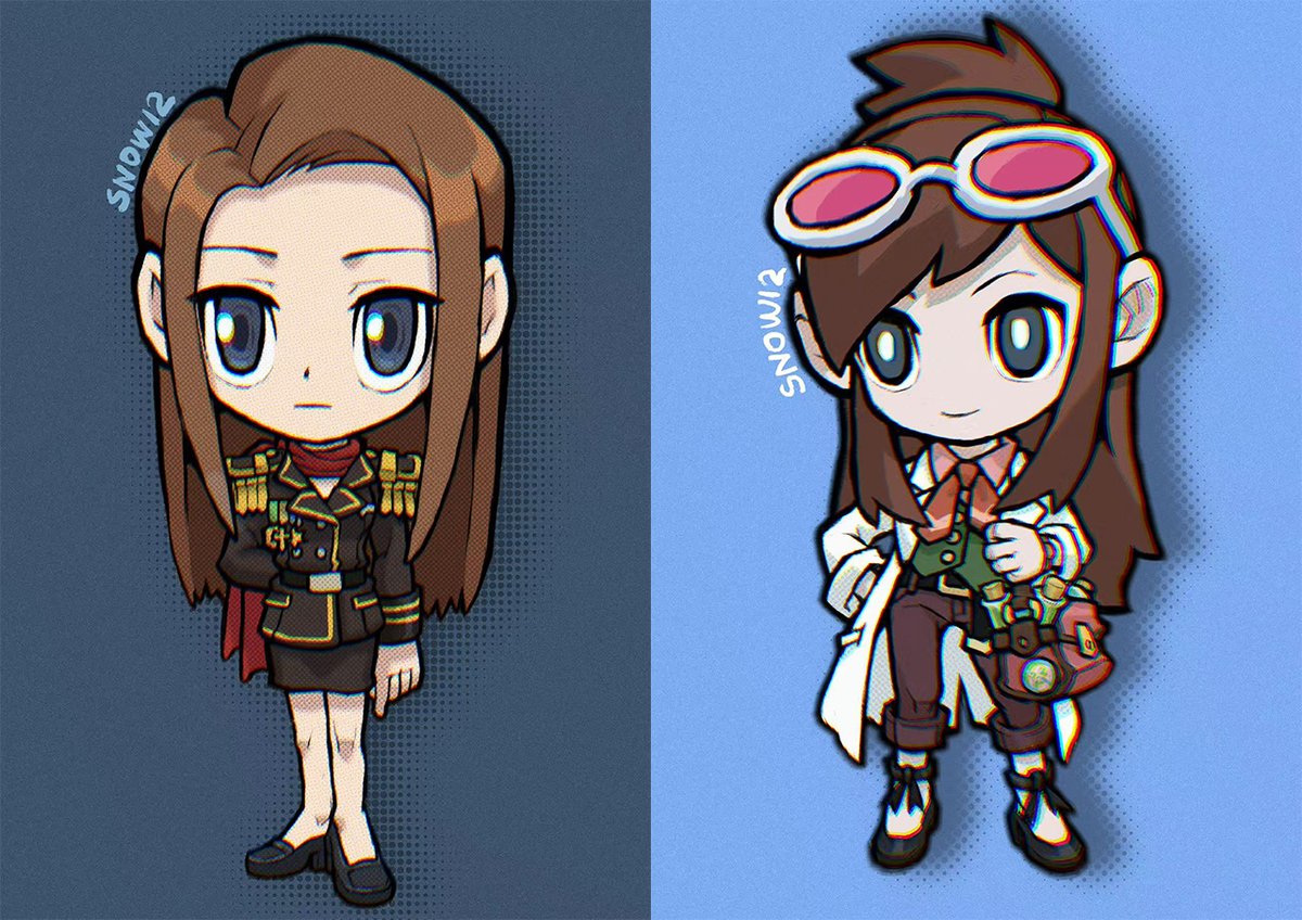 宝月茜&宝月巴 #逆轉裁判 #AceAttorney #宝月茜 #宝月巴 #逆転裁判