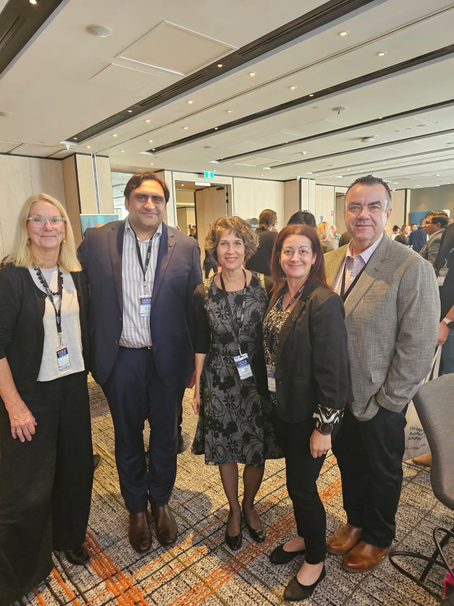 SukhSandhu's tweet photo. What a wonderful experience participating in today’s VET Quality and Innovation Summit (VETQI) conference VET Quality & Innovation Summit 

It was a true honour to be one of the panellists and contribute to such important conversations shaping the future of vocational education and training. 

Representing CAQA, I was joined by the amazing Michelle Newman, Anna Haranas, and Stuart Newman. It was not only insightful but also heartwarming to catch up with colleagues, clients, and industry leaders who are equally passionate about quality and innovation in VET.

Thank you to everyone who made this event so impactful — here’s to continued growth and collaboration in the sector!

#VETQI #CAQA #VET #Innovation #EducationLeadership #VocationalTraining #QualityInEducation