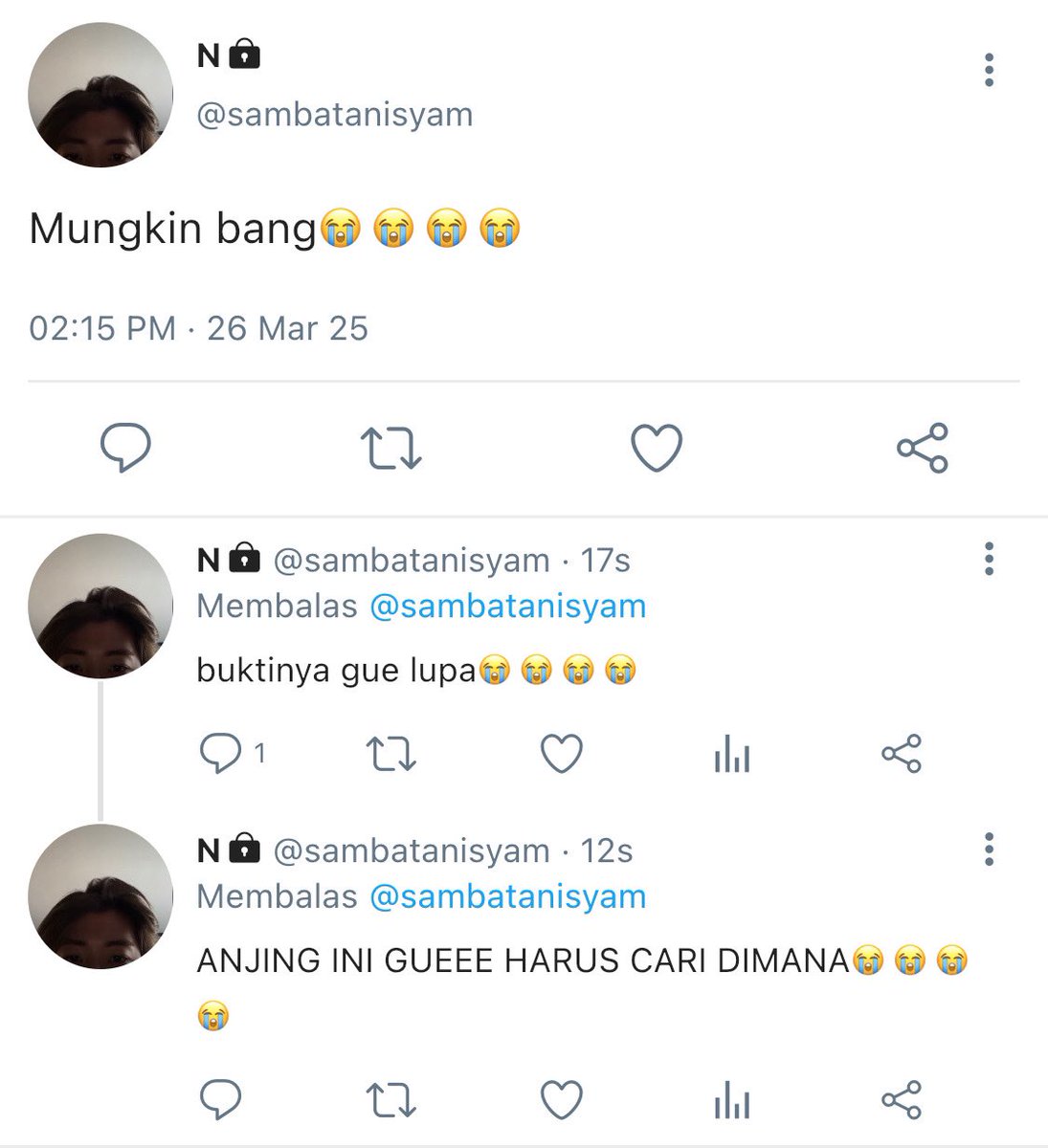#finchapuniverse ;  nggak mungkin kan???????