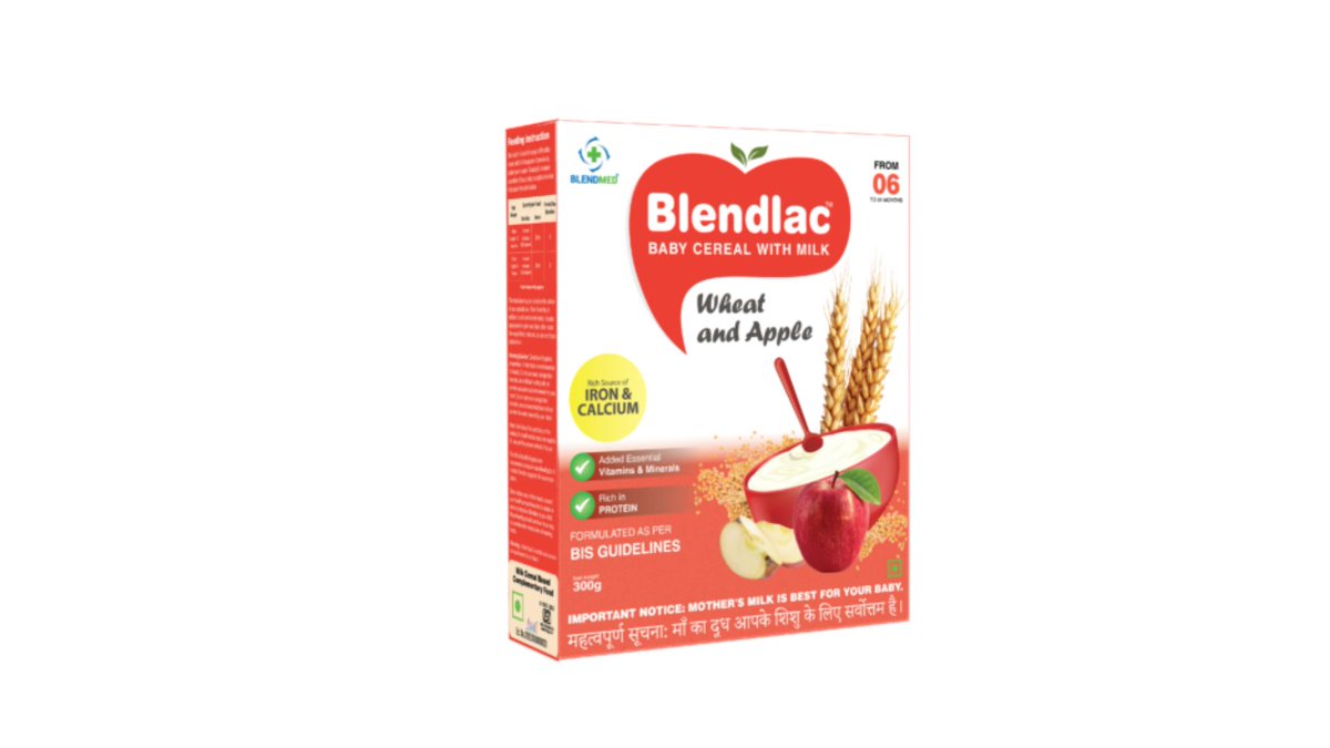 Blendlac Wheat &amp; Apple Baby Cereal - Blendmed Healthcare

Visit : blendmed.in/shop/blendlac-…

#blendmed #babynutrition #Blendlac #BlendlacWheatApple