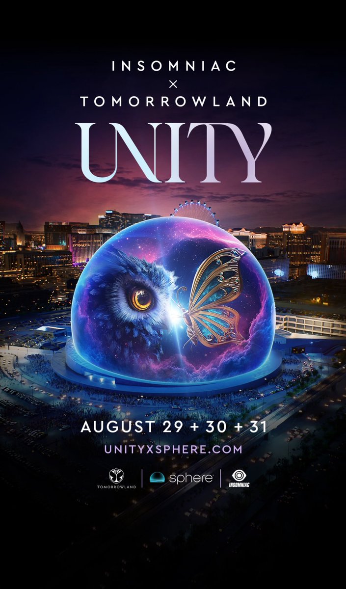 UNITY: Un viaje único a través de una fusión de música, narración y tecnología, donde artistas y la People of Tomorrow generan nuevas amistades y recuerdos para todos.

Más información aquí → unityxsphere.com