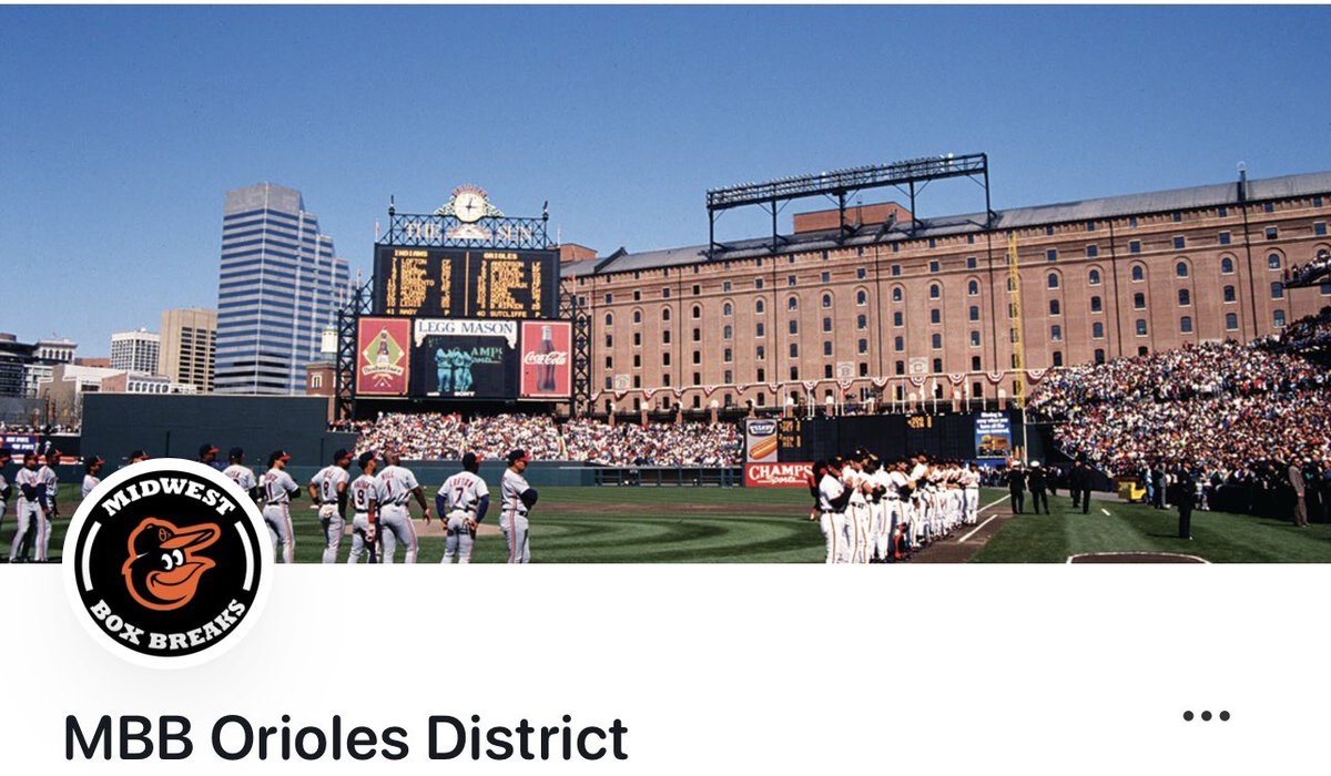 Have you joined the MBB Orioles ⚾️ team District? 

💰Buy/Sell
✋Auctions
📦Break Spots
🤝Chat w/ Fans
📰 Team Content

Today we’ll feature this team room for a full day with some deals &amp; promos!

Join now, apply to sell, get your team items listed!👇
District.net/mbbOrioles