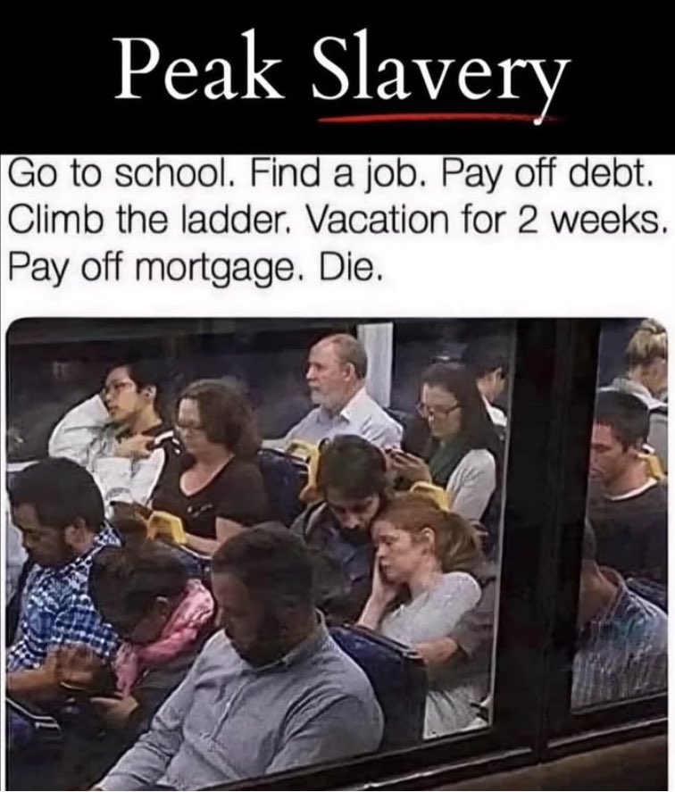 Slaves to a cabal of bankers…