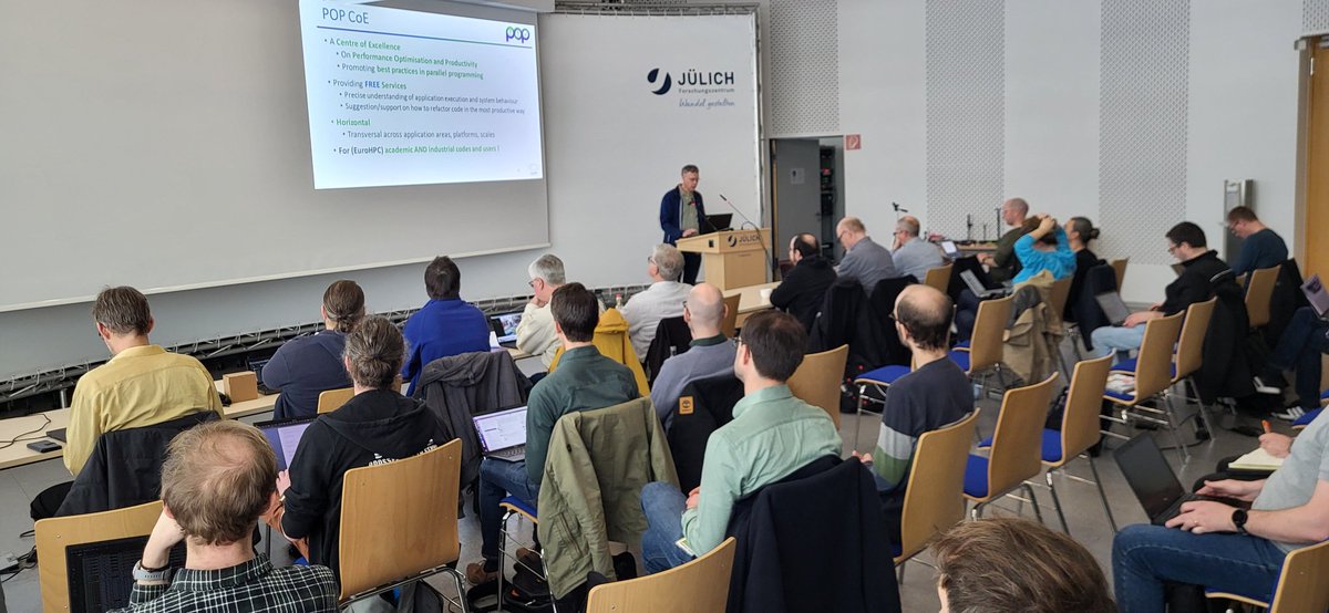 POP_HPC (@pop_hpc) on Twitter photo POP Expert Brian Wylie of <a href="/fzj_jsc/">FZ Jülich-JSC</a> introducing the POP CoE at the EasyBuild User Meeting 2025
<a href="/easy_build/">EasyBuild (easybuild@mast.hpc.social)</a> <a href="/EESSI_hpc/">EESSI</a> <a href="/MultiXscale/">MultiXscale</a> POP Expert Brian Wylie of <a href="/fzj_jsc/">FZ Jülich-JSC</a> introducing the POP CoE at the EasyBuild User Meeting 2025
<a href="/easy_build/">EasyBuild (easybuild@mast.hpc.social)</a> <a href="/EESSI_hpc/">EESSI</a> <a href="/MultiXscale/">MultiXscale</a>