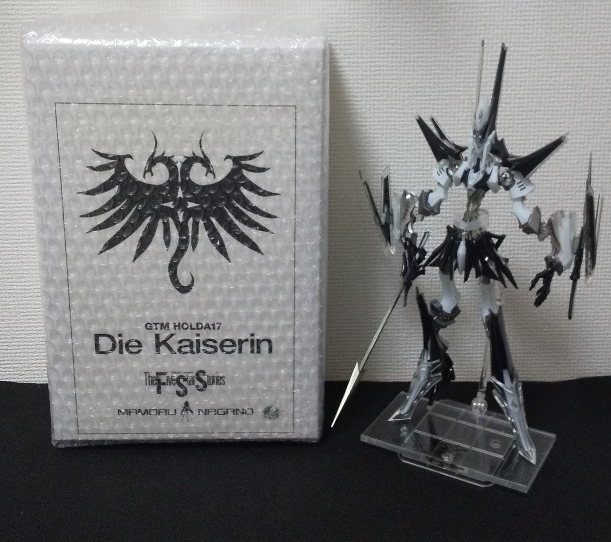 wave 1/100 GTMホルダ17 “ディー・カイゼリン” きましたわ～😀 ドナウ