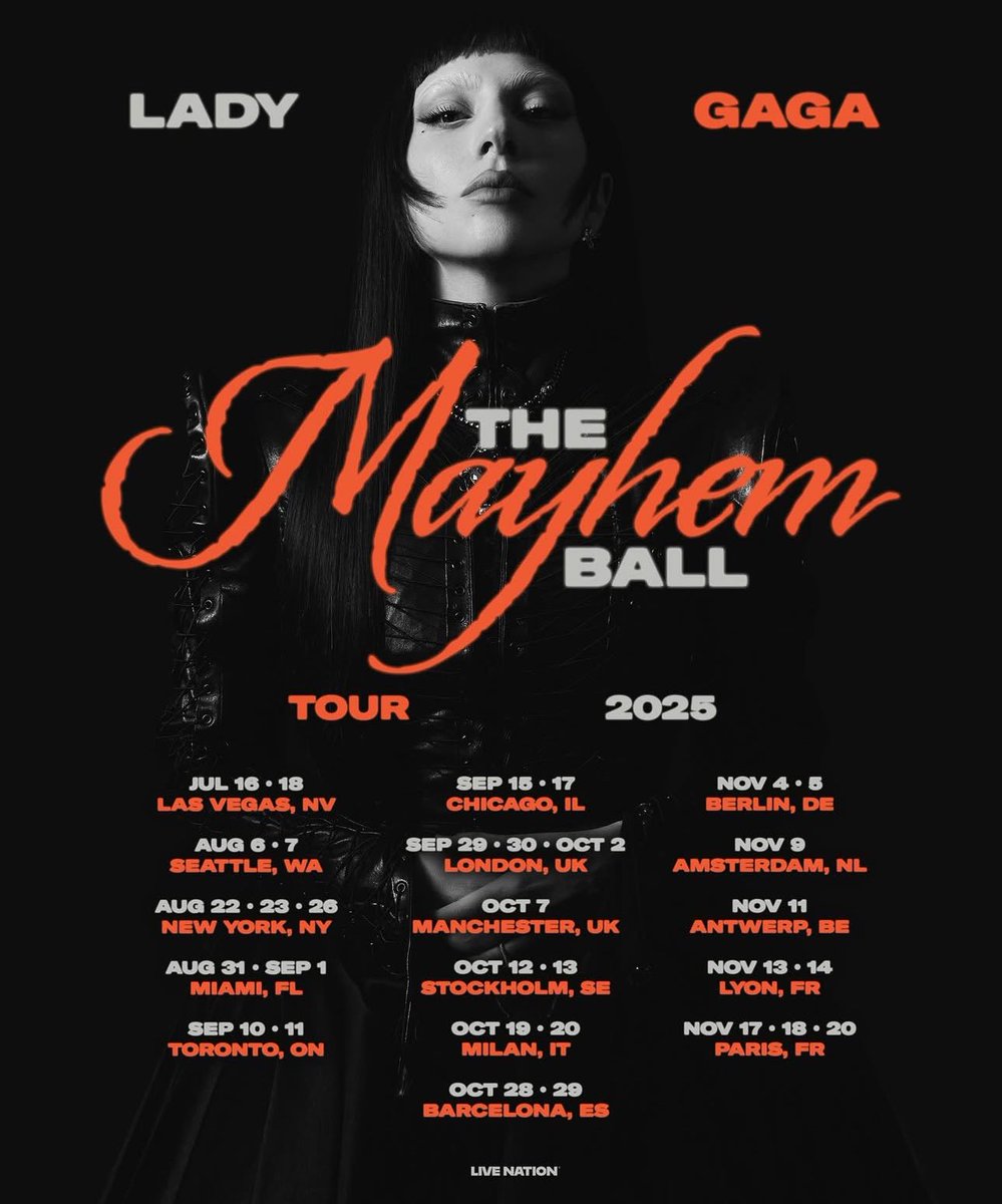 concertleaks's tweet photo. Lady Gaga explains choosing arenas over stadiums for her upcoming tour in a new post!

“We chose arenas this time to give me the opportunity to control the details of the show in a way you simply can’t in stadiums—and honestly, I can’t wait.“ https://t.co/t06lcAxzdH
