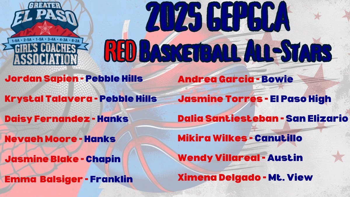 Good morning El Paso!  48 senior volleyball and girls basketball athletes will take the court one last time in front their hometown next week!  Let's show up and show out for them!

⛹🏼‍♀️ March 31st 6:00 pm @ Franklin High School

🏐 April 2nd 7300 pm @ Franklin High school