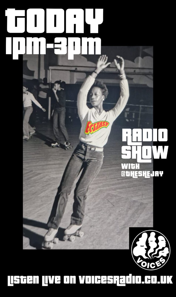 TheSheJay's tweet image. 1PM GMT

 voicesradio.co.uk 
to listen 

mixcloud.com/voicesradio 
For live stream