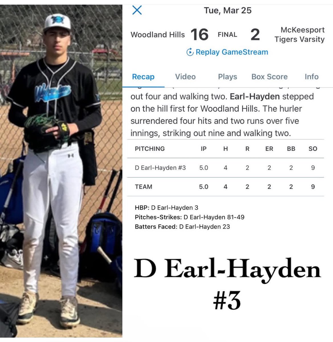 Marcus Pollard (@marcuspoll81952) on Twitter photo <a href="/dee_earlhayden3/">DeVaughn Earl-Hayden</a> senior year let’s finish strong!! <a href="/BaseballSVC/">St. Vincent College Baseball</a> <a href="/AlleghenyAces/">Allegheny Aces</a> <a href="/dee_earlhayden3/">DeVaughn Earl-Hayden</a> senior year let’s finish strong!! <a href="/BaseballSVC/">St. Vincent College Baseball</a> <a href="/AlleghenyAces/">Allegheny Aces</a>