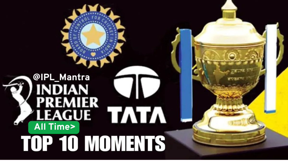 TheRanLive's tweet photo. "IPL’s golden moments deserve a rewind! 🔥

From sixes to screams, here’s a thread of top 10 classics that define the league.⬇️

#IPL2025 #TATAIPL2025 #IndianPremierLeague  #Cricket #T20Cricket   #IPLFever #IPLUpdates #IPLThrowback #T20 

1/12 https://t.co/xFP0O3poMK