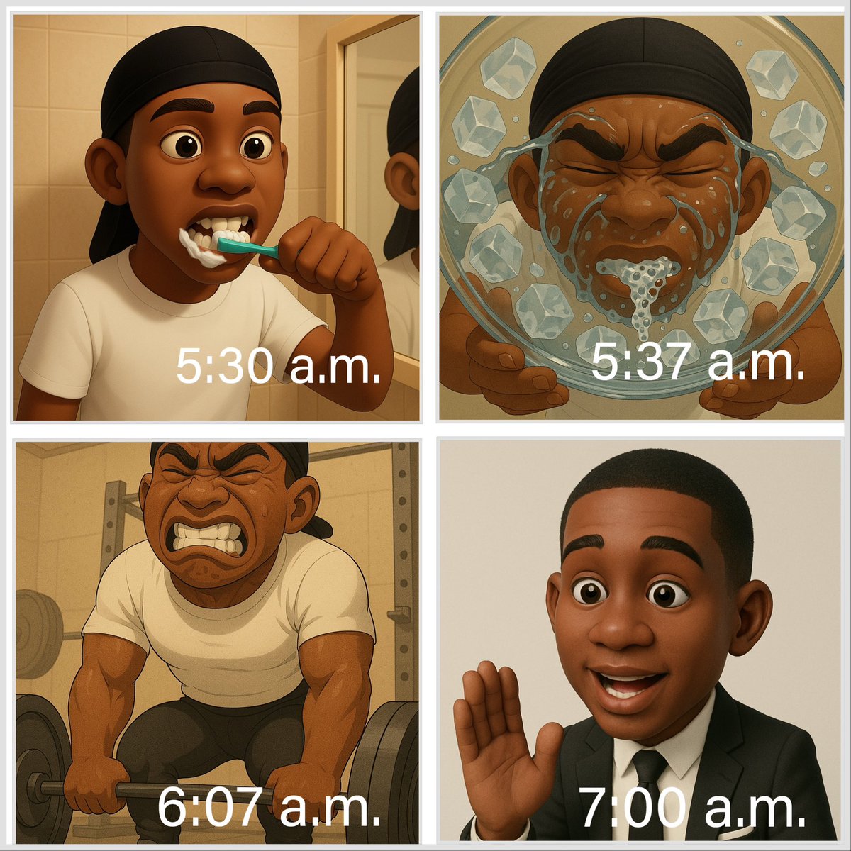 Glenn’s #MorningRoutine